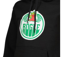 Rögle Logo Jr Hood Svart