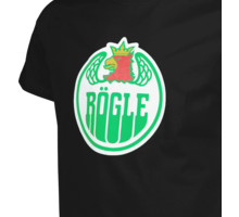 Rögle Logo Sr T-shirt Svart