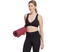 adidas Yoga Essentials Light-Support sport-BH Svart
