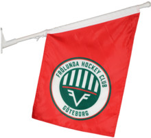 Frölunda Hockey Fasadflagga 50x70cm Röd