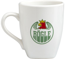 Rögle Logo Mugg Vit