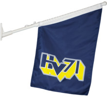 HV71 Fasadflagga 50x70cm Blå