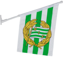 Hammarby Fasadflagga 50x70cm Grön