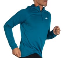 Brooks Notch Thermal Hoodie 2.0 Löpartröja Blå