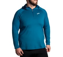 Brooks Notch Thermal Hoodie 2.0 Löpartröja Blå