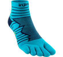 Injinji ULTRA RUN CREW TÅSTRUMPOR Blå