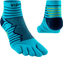 Injinji ULTRA RUN CREW TÅSTRUMPOR Blå