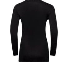 Odlo Performance Wool Light long sleeve base layer top Underställströja Svart