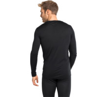 Odlo Performance Wool Light long sleeve base layer top Underställströja Svart