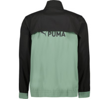 Puma Fit Full-Zip Woven M träningsjacka Grön