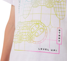 Firefly Houston JR t-shirt Vit