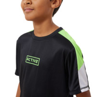 Energetics Race JR träningst-shirt Svart