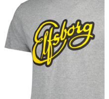 IF ELFSBORG Logo t-shirt Grå