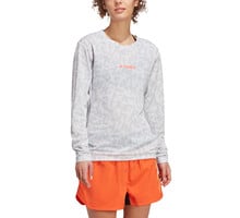 adidas Terrex Trail Running Long Sleeve Tee Löpar T-shirt  Vit