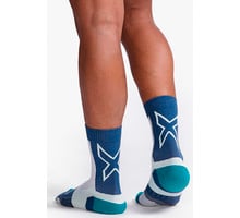 2XU VECTR Light Cushion Crew Sock Löparstrumpor Blå