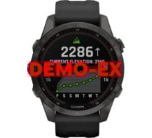 Garmin FENIX 7S SAPPHIRE DEMO LÖPARKLOCKA Svart