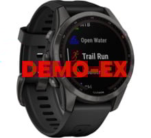 Garmin FENIX 7S SAPPHIRE DEMO LÖPARKLOCKA Svart