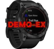 Garmin FENIX 7X SAPPHIRE SOLAR DEMO LÖPARKLOCKA Svart