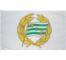 Hammarby Flaggstångsflagga 240x150cm Vit