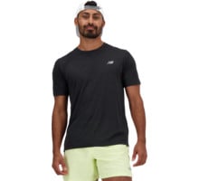 New Balance Athletics Run T-shirt Löpar T-shirt Svart