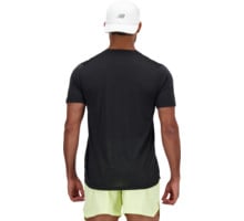 New Balance Athletics Run T-shirt Löpar T-shirt Svart