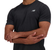 New Balance Athletics Run T-shirt Löpar T-shirt Svart