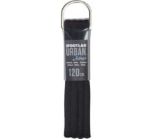The Footlab SKOBAND OVAL 120CM SKOSNÖREN Svart