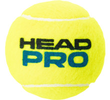 Head Pro 4-pack tennisbollar Gul