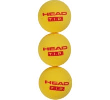 Head T.I.P Red Foam 3-pack tennisbollar Gul