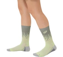 Asics PERFORMANCE RUN SOCK CREW LÖPARSTRUMPOR Grön