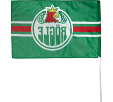 Rögle Flagga med pinne 60x90 Grön
