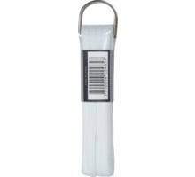 The Footlab SKOBAND OVAL 120CM SKOSNÖREN Vit