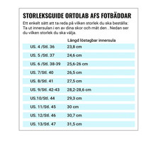 Ortolab ORTOLAB AFS PLUS HÖG INLÄGGSSULOR Gul