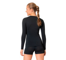 Odlo PERFORMANCE LONG SLEEVE LIGHT ECO LÖPARTRÖJA Svart