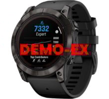 Garmin FENIX 7 PRO SAPPHIRE SOLAR DEMO LÖPARKLOCKA Svart