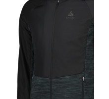 Odlo RUN EASY WARM HYBRID LÖPARJACKA Svart