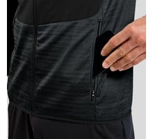 Odlo RUN EASY WARM HYBRID LÖPARJACKA Svart