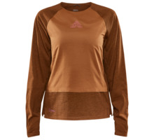 Craft ADV TRAIL WOOL WIND LS TEE LÖPARTRÖJA Gul