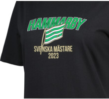 Hammarby Svenska Mästare 2023 W t-shirt Svart