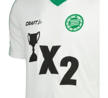 Hammarby Pokal X2 M t-shirt Vit