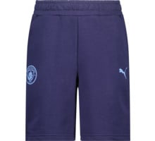 Puma Manchester City Essential JR shorts Blå