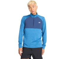 New Balance Athletics Heat Grid M löpartröja Blå