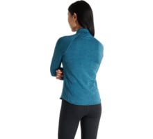 New Balance ATHLETICS HEAT GRID HALF ZIP LÖPARTRÖJA Blå