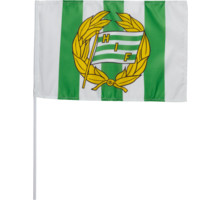 Hammarby FLAGGA MED PINNE Vit