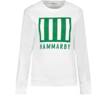 Hammarby STRIPED CREW W Vit