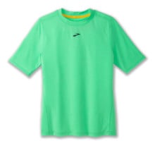 Brooks HIGH POINT SHORT SLEEVE LÖPARTRÖJA Grön