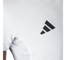 adidas ADIZERO ESSENTIAL LÖPARTSHIRT Vit