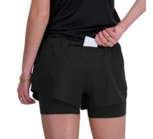 New Balance RC 3 inch Seamless 2 in 1 Shorts  Svart