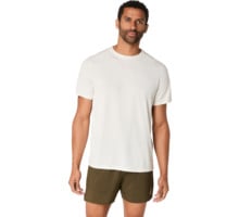 Asics CORE SS TOP LÖPARTSHIRT Beige