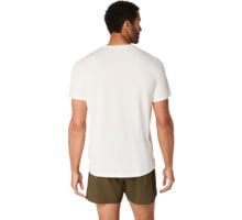 Asics CORE SS TOP LÖPARTSHIRT Beige